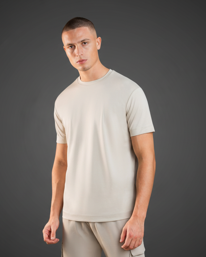 Essential Lux T-Shirt - Beige