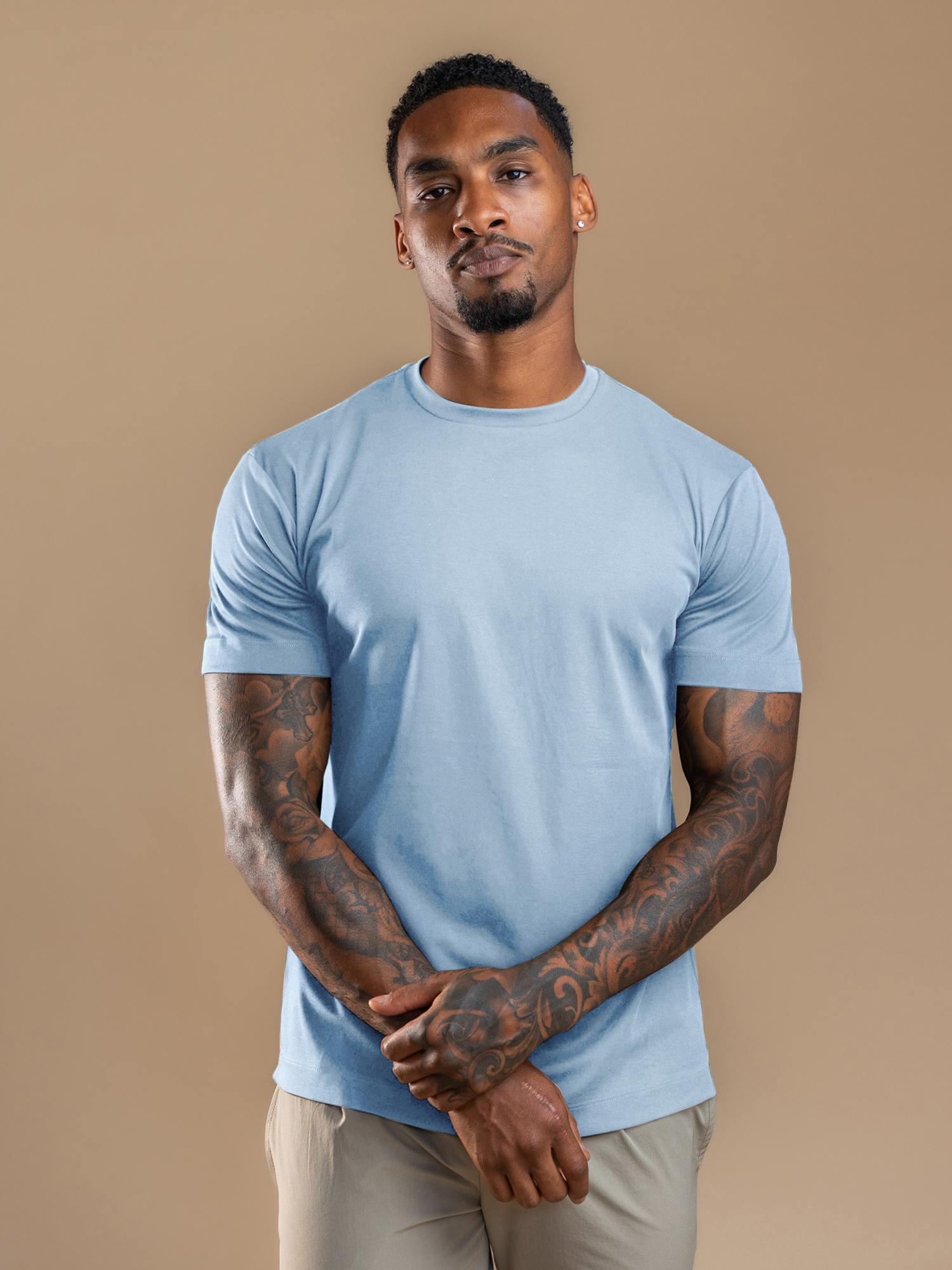 Essential Lux T-Shirt - Light Blue