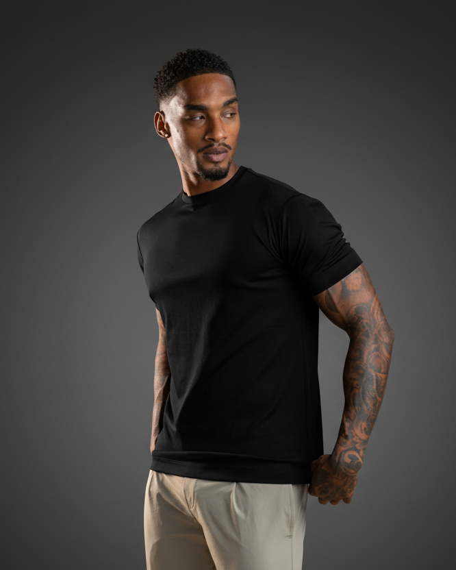 Essential Lux T-Shirt - Black